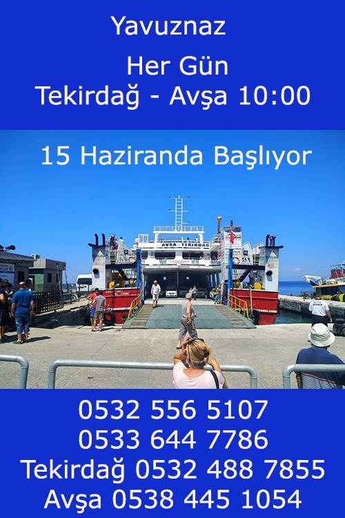 Yavuznaz Tekirdağ Avşa Adası